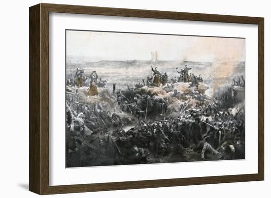 Taking of Malakoff by the French Army, 1855-Adolphe Yvon-Framed Giclee Print