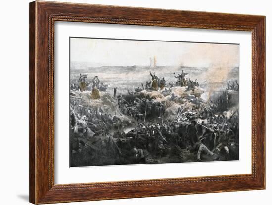 Taking of Malakoff by the French Army, 1855-Adolphe Yvon-Framed Giclee Print