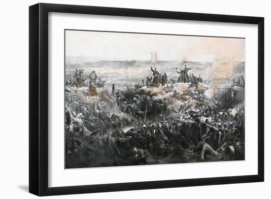 Taking of Malakoff by the French Army, 1855-Adolphe Yvon-Framed Giclee Print