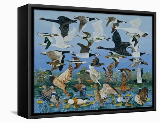 Taking Off, 1996-Pat Scott-Framed Premier Image Canvas