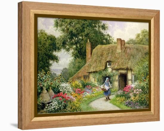 Taking Out the Washing-Arthur Claude Strachan-Framed Premier Image Canvas