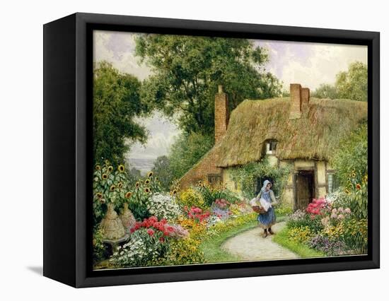 Taking Out the Washing-Arthur Claude Strachan-Framed Premier Image Canvas