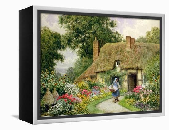 Taking Out the Washing-Arthur Claude Strachan-Framed Premier Image Canvas