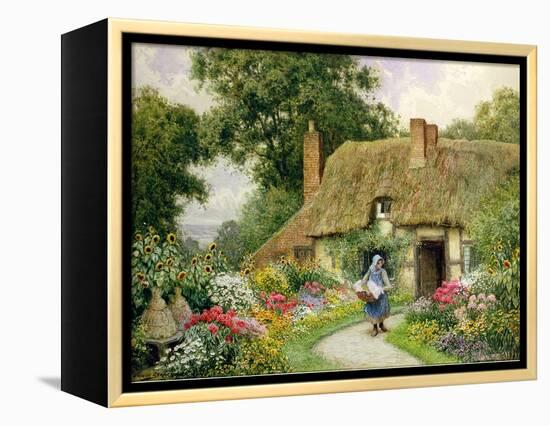 Taking Out the Washing-Arthur Claude Strachan-Framed Premier Image Canvas