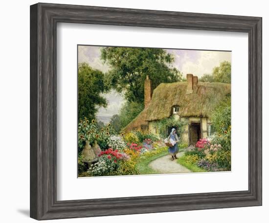 Taking Out the Washing-Arthur Claude Strachan-Framed Giclee Print