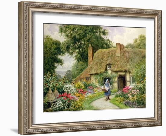 Taking Out the Washing-Arthur Claude Strachan-Framed Giclee Print