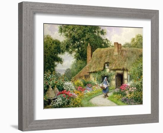 Taking Out the Washing-Arthur Claude Strachan-Framed Giclee Print