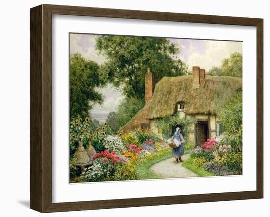 Taking Out the Washing-Arthur Claude Strachan-Framed Giclee Print