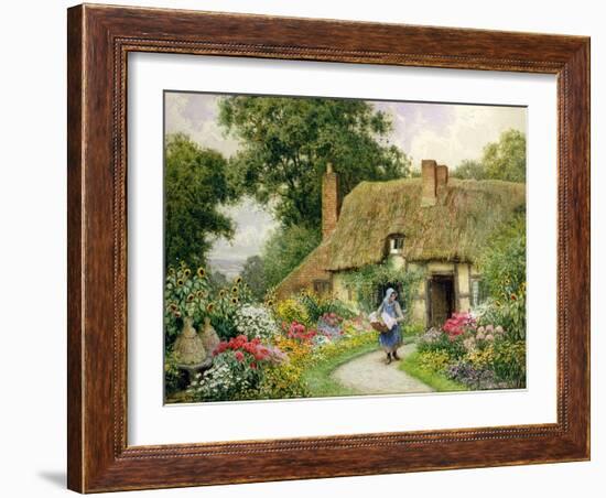 Taking Out the Washing-Arthur Claude Strachan-Framed Giclee Print