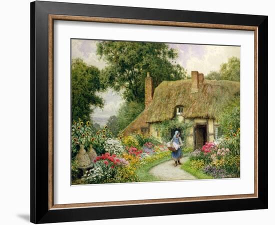 Taking Out the Washing-Arthur Claude Strachan-Framed Giclee Print