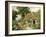 Taking Out the Washing-Arthur Claude Strachan-Framed Giclee Print