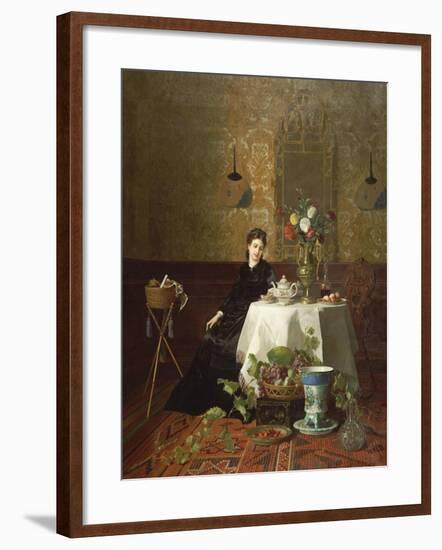 Taking Tea-David Noter-Framed Giclee Print