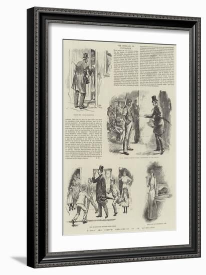 Taking the Census, Experiences of an Enumerator-William Douglas Almond-Framed Giclee Print