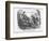 Taking the Doctor's Advice, 1863-John Tenniel-Framed Giclee Print