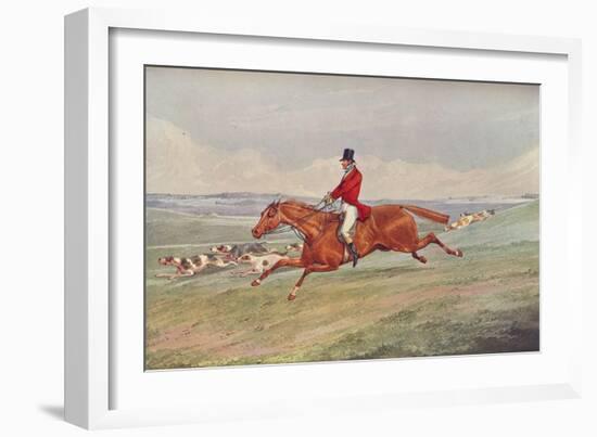 Taking the Lead, 1906-Henry Thomas Alken-Framed Giclee Print