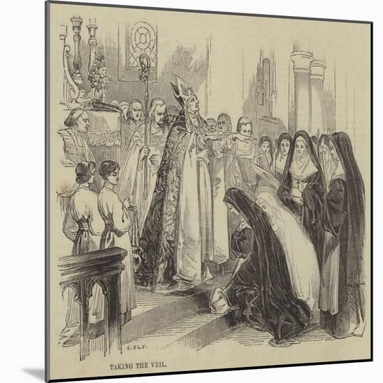 Taking the Veil-null-Mounted Giclee Print