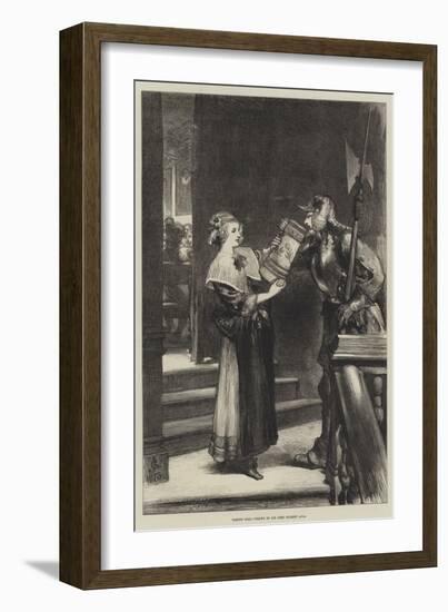 Taking Toll-Sir John Gilbert-Framed Giclee Print