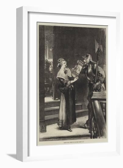 Taking Toll-Sir John Gilbert-Framed Giclee Print