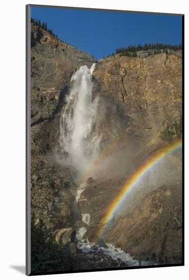 Takkakaw Falls and Rainbow, Yoho National Park-Howie Garber-Mounted Photographic Print