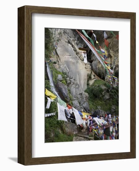Taktshang Goemba (Tiger's Nest) Monastery, Paro, Bhutan-Angelo Cavalli-Framed Photographic Print