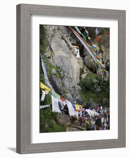 Taktshang Goemba (Tiger's Nest) Monastery, Paro, Bhutan-Angelo Cavalli-Framed Photographic Print