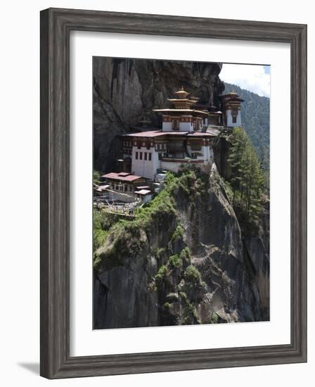 Taktshang Goemba (Tigers Nest Monastery), Paro Valley, Bhutan, Asia-Eitan Simanor-Framed Photographic Print