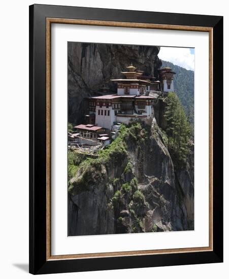 Taktshang Goemba (Tigers Nest Monastery), Paro Valley, Bhutan, Asia-Eitan Simanor-Framed Photographic Print