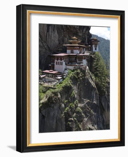 Taktshang Goemba (Tigers Nest Monastery), Paro Valley, Bhutan, Asia-Eitan Simanor-Framed Photographic Print