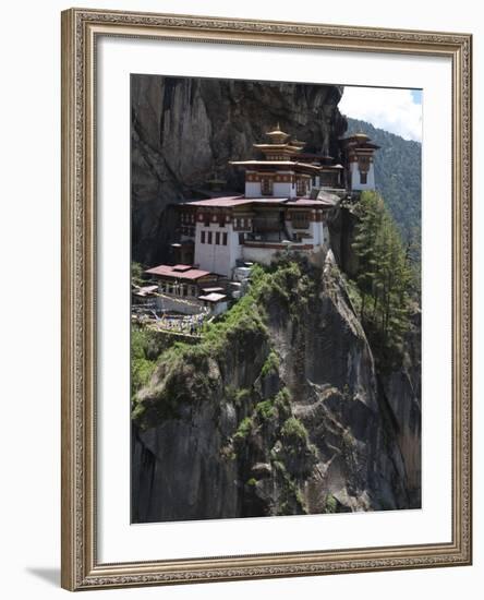 Taktshang Goemba (Tigers Nest Monastery), Paro Valley, Bhutan, Asia-Eitan Simanor-Framed Photographic Print