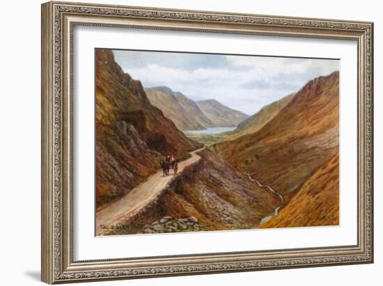 Tal-Y-Llyn Pass-Alfred Robert Quinton-Framed Giclee Print