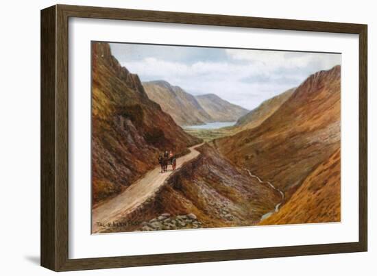 Tal-Y-Llyn Pass-Alfred Robert Quinton-Framed Giclee Print