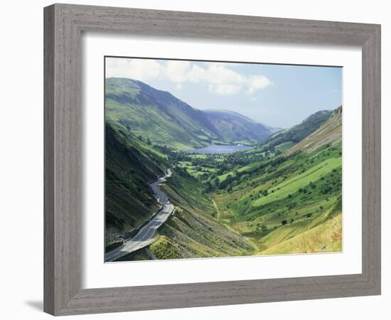 Tal-Y-Llyn Valley and Pass, Snowdonia National Park, Gwynedd, Wales, United Kingdom-Duncan Maxwell-Framed Photographic Print