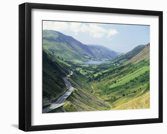 Tal-Y-Llyn Valley and Pass, Snowdonia National Park, Gwynedd, Wales, United Kingdom-Duncan Maxwell-Framed Photographic Print