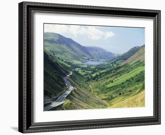 Tal-Y-Llyn Valley and Pass, Snowdonia National Park, Gwynedd, Wales, United Kingdom-Duncan Maxwell-Framed Photographic Print