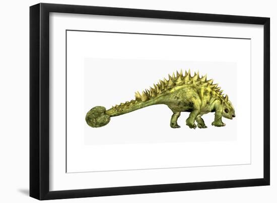 Talarurus Dinosaur from the Cretaceous Period-Stocktrek Images-Framed Art Print