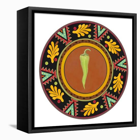 Talavera Tex-mex IV-Art Licensing Studio-Framed Premier Image Canvas