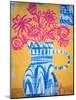 Talavera Vase 1-Gabriela Avila-Mounted Art Print