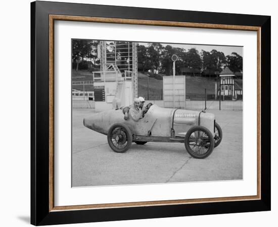 Talbot-Darracq of Jean Chassagne, JCC 200 Mile Race, Brooklands, 1922-Bill Brunell-Framed Photographic Print