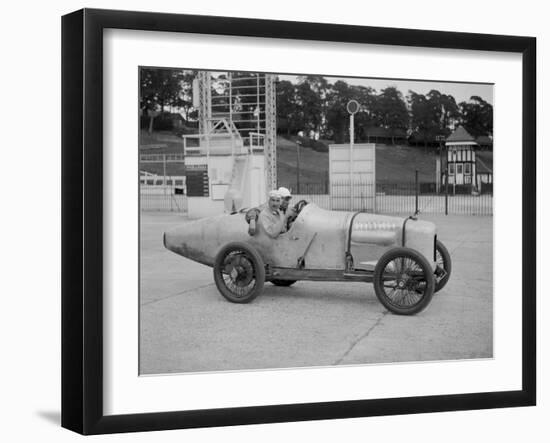 Talbot-Darracq of Jean Chassagne, JCC 200 Mile Race, Brooklands, 1922-Bill Brunell-Framed Photographic Print