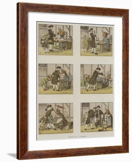 Tale of a Goose-Amedee Forestier-Framed Giclee Print