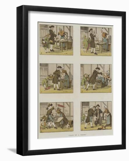 Tale of a Goose-Amedee Forestier-Framed Giclee Print