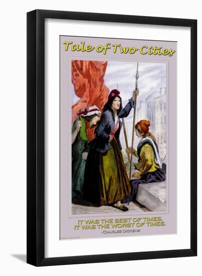 Tale of Two Cities-null-Framed Art Print