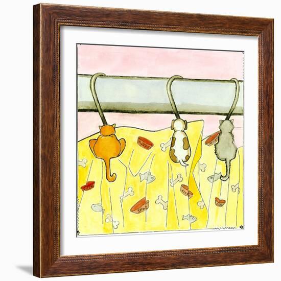 Tale of Two Kitties-Tara Friel-Framed Art Print