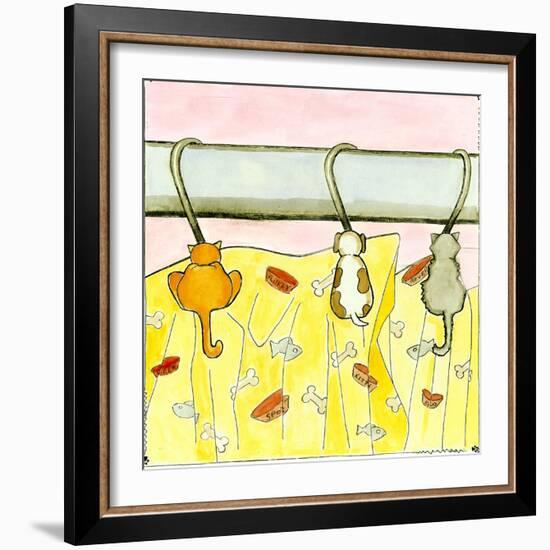 Tale of Two Kitties-Tara Friel-Framed Art Print