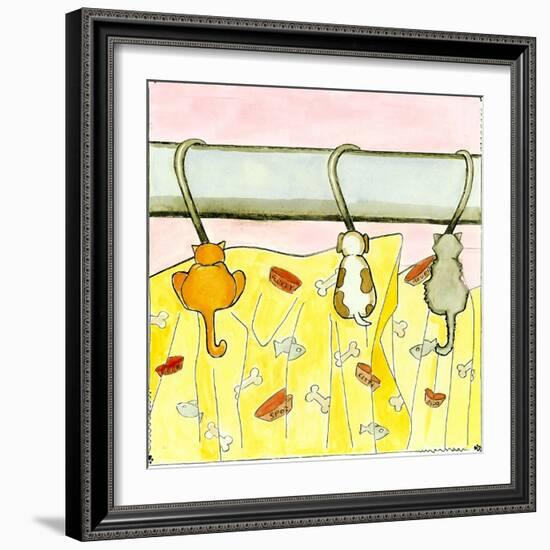 Tale of Two Kitties-Tara Friel-Framed Art Print