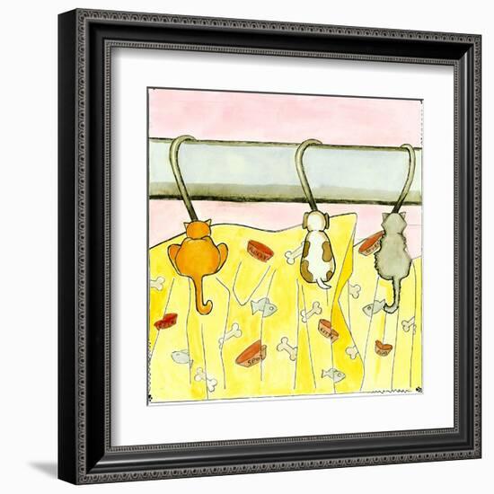 Tale of Two Kitties-Tara Friel-Framed Art Print