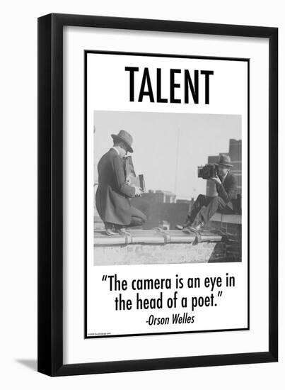 Talent-Wilbur Pierce-Framed Art Print