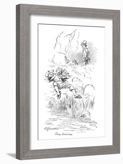 'Tales from Maria Edgeworth'-Hugh Thomson-Framed Giclee Print