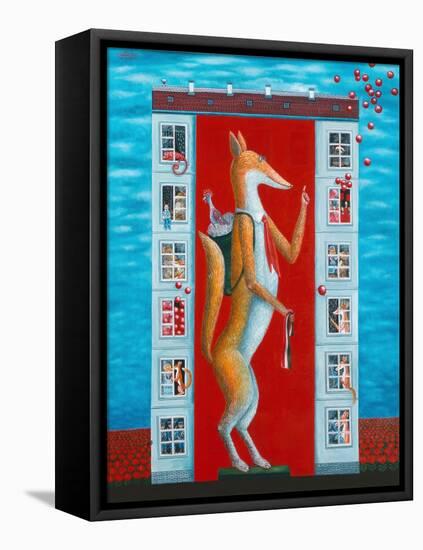 Tales of Aesopus, 2006-Tamas Galambos-Framed Premier Image Canvas