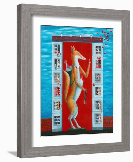 Tales of Aesopus, 2006-Tamas Galambos-Framed Giclee Print